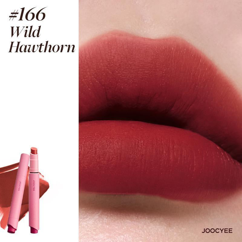 JOOCYEE Velvet Rouge Lightweight Non-Smudging Pigmented Transfer-Proof Cosmetic,Silky Mood Blur Lines Non-Drying Long Wear Beginner Friendly Multi Shades Giftable Portable Novel for Holidays Parties Masquerades