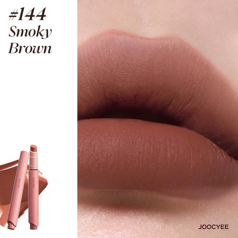 JOOCYEE Velvet Rouge Lightweight Non-Smudging Pigmented Transfer-Proof Cosmetic,Silky Mood Blur Lines Non-Drying Long Wear Beginner Friendly Multi Shades Giftable Portable Novel for Holidays Parties Masquerades