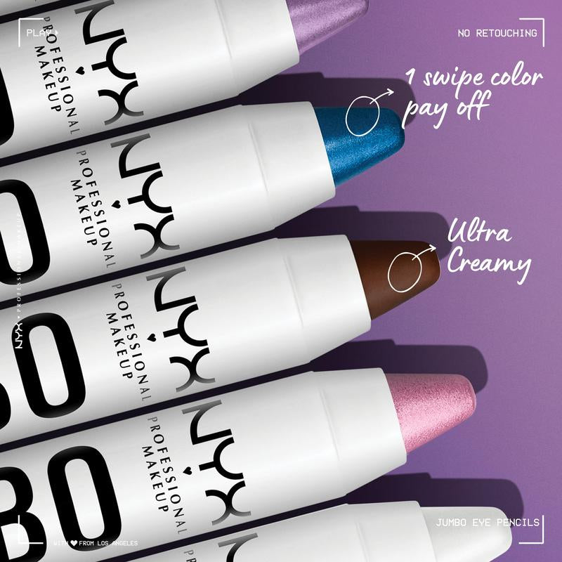 Jumbo Eye Pencil, All-In-One Eyeshadow & Eyeliner Pencil, NYX Professional Makeup